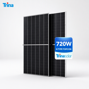 แผงโซลาร์เซลล์แบบสองหน้า 700W 720W PV โฟโตโวลตาอิกแบบฮาล์ฟเซลล์ ผู้จัดจำหน่ายจากจีน - Product Image 1