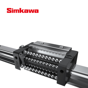 Simkawa Serie <span class=keywords><strong>LG</strong></span> Bloque de Rodamiento Lineal Cuadrado con Guía Deslizante para Router CNC, Aplanadora de Losas, Fresadora de Madera GCr15 - Product Image 2