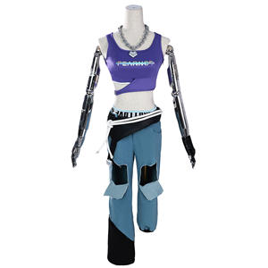 ชุดคอสเพลย์ผู้ใหญ่แบบเต็มตัวสำหรับผู้หญิง วัสดุโพลีเอสเตอร์ ตัวละคร Ashe จากเกม <span class=keywords><strong>Overwatch</strong></span> พร้อมชุด Le Sserafim รุ่น 709 - Product Image 5