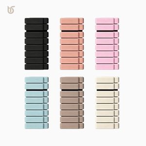Bracelets lestés rayés personnalisables avec logo, en silicone tendance pour femmes, pour la course et l'entraînement cardio, ensembles de supports personnalisés SH-02 - Product Image 1