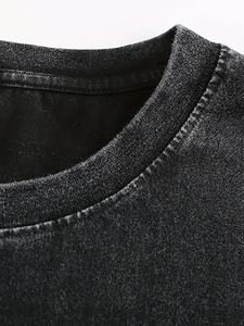 Camiseta Estampada para Hombre, Algodón de Alta Calidad, Estilo Urbano Informal, Camiseta con Estampado Personalizado de Gran Tamaño - Product Image 3