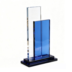 Trofeo y Premio Empresarial de Lujo Personalizado Creativo 2026, Moderno, de Cristal de Alta Gama, con Impresión a Color - Product Image 2