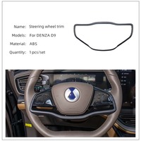 Accessoires d'intérieur pour Denza D9 ABS volant garniture haut-parleur couverture accoudoir sac de rangement évent couverture Auto intérieur pièces