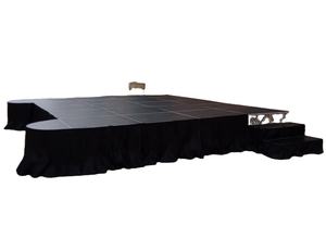 Scène portable bon marché avec boîtier de <span class=keywords><strong>vol</strong></span> pour groupes/hôtels/pubs - Product Image 2