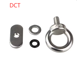 Vis à écrou à <span class=keywords><strong>anneau</strong></span> de levage en acier inoxydable DIN Standard 316 pour quincaillerie marine pour kayak et canoë - Product Image 2