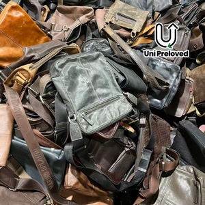 Bolso de Hombro Cruzado de Cuero Genuino de <span class=keywords><strong>Segunda</strong></span> <span class=keywords><strong>Mano</strong></span> A13 para <span class=keywords><strong>Hombre</strong></span>, Venta al por Mayor de Alta Calidad - Product Image 3