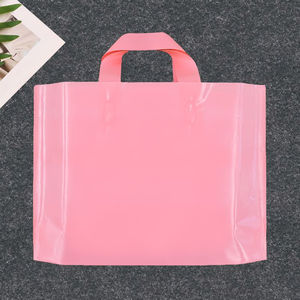 Vente en gros de sacs à provisions en plastique imprimés sur mesure avec poignée découpée à l'emporte-pièce - Product Image 5