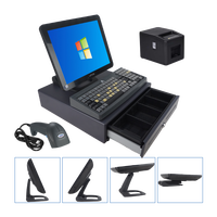 Paquete de hardware de Windows Core i5 Pos I3 i7 Pc de escritorio Todo en uno Sistema de venta Pos Software y hardware