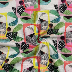 Vente chaude fabricant indien bloc de main imprimé Polyester robe écologique couture vêtements haute résistance sacs en gros - Product Image 1