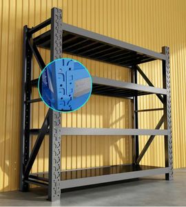 באיכות גבוהה 200 ק "ג 500 ק" ג משודרג חוט מדפים יחידות מחסן אחסון מתלה מסך מתלה - Product Image 6