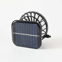 Ventilateur de refroidissement extérieur solaire ALECTER APH-F01 de haute qualité ISO9001, panneau solaire fiable, matériau ABS robuste