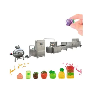 TG vollautomatische Gummi-Herstellungsmaschine gelee gummi-bonbons Einlegeleiste Gummi-Bärmaschine