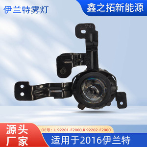 ไฟตัดหมอกหน้าสำหรับฮุนได เอลันตร้า ปี 2016 แบบฮาโลเจน พร้อมขายึด - Product Image 5