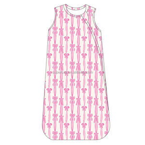 ODM/OEM, детская одежда для новорожденных, детский спальный мешок с двусторонней молнией, спандекс, спальный мешок для сна, оптовая продажа - Product Image 6