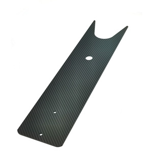 Placa de Fibra de Carbono Jinwang 3K Twill Mate Brillante Hecha a Medida para Grabado y Procesamiento - Product Image 1