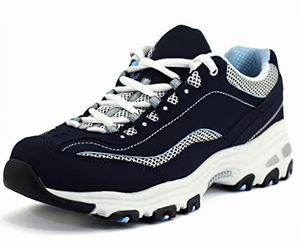 Sneaker <span class=keywords><strong>da</strong></span> donna D'Lites con tomaia sintetica e <span class=keywords><strong>memory</strong></span> <span class=keywords><strong>foam</strong></span>, con lacci - Product Image 1