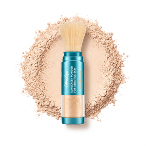 Polvo <span class=keywords><strong>Protector</strong></span> <span class=keywords><strong>Solar</strong></span> de Té Verde Personalizado al por Mayor, Protección de Amplio Espectro SPF, Polvo <span class=keywords><strong>Solar</strong></span> de Larga Duración para Fijar el Maquillaje - Product Image 1