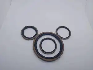 Kualitas tinggi perunggu dan PTFE warna coklat cincin glyd dan segel piston SPGO untuk silinder hidrolik