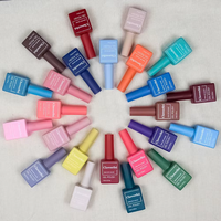 Kit de vernis gel UV rouge classique haute pigmentation, couleur intense, formule à retirer par trempage pour salons professionnels (vente en gros)
