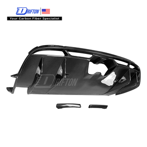 Difusor trasero de fibra de carbono seca estilo GTAM para Alfa Romeo Giulia QV Quadrifoglio - Product Image 1