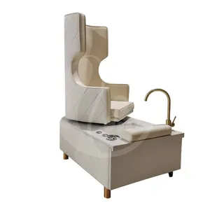 Foot spa footbath pedicure sofa electric rotated seating customizable pedicure massage chair for beauty salon