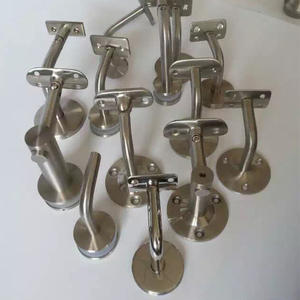 מעקה מדרגות סיטונאי 304 316 מעקה נירוסטה אביזרי צינור אביזרי מחבר מעקה זכוכית - Product Image 3