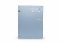 Carnet de notes spirale vert B5 imprimé avec couverture en PP et onglets d'indexation