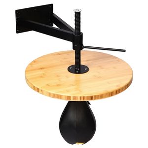 Entraînement de <span class=keywords><strong>boxe</strong></span> Planche de bois dur de 1.2 pouces d'épaisseur Cadre en acier robuste <span class=keywords><strong>Kit</strong></span> de plate-forme de sac de vitesse réglable avec sac de vitesse pivotant - Product Image 1