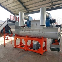 Nouvelle technologie de recyclage des déchets plastiques, ligne de recyclage des déchets plastiques, broyeur de déchets plastiques, machine de lavage à vendre