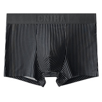 Caleçons Boxers Rayés Sans Coutures Yicheng pour Hommes – Taille Mi-Haute, Très Élastiques, Confortables et Respirants – Shorts Jeunesse