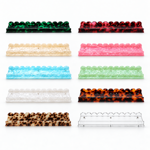 Supports de Mahjong en Acrylique en Gros avec Poussoirs Magnétiques 20 Pouces 17,5 Pouces Motif Moderne Coquille de Perle - Product Image 1