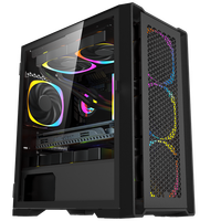 Boîtier PC Mid ATX Support 240 Refroidissement par eau Blanc Noir Boîtier d'ordinateur USB 3.0 ITX M-ATX Boîtiers d'ordinateur et tours