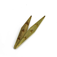 Boutons d'ameublement en métal losange de style européen accessoires décoratifs de meubles pour la décoration de bricolage