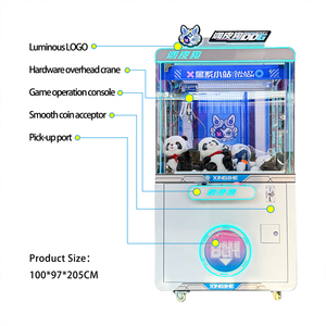 Naughty <span class=keywords><strong>Dog</strong></span> Greifautomat aus Acryl & Metall, Münzbetriebene Kranautomaten-Spielzeuge für Spielhallen und Unterhaltung - Product Image 3