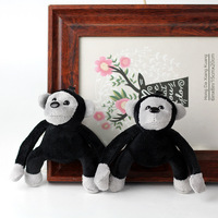 Jouets en gros Songshan : Cadeaux mascotte, poupée animal en peluche, jouet en peluche gorille bébé 12 cm, porte-clés singe, petit breloque de sac, chimpanzé