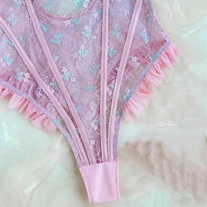 Vente directe usine 2025 – Jupe en dentelle sexy pour femmes et jeunes filles, taille unique, soutiens-<span class=keywords><strong>gorge</strong></span> en tissu et brodés - Product Image 5