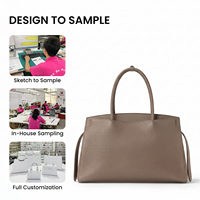 Sac fourre-tout vintage en cuir PU de haute qualité avec design simple, grande capacité, poignée supérieure, sac à main pour femmes, OEM ODM, logo personnalisé