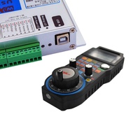Wixhc Factory Original MACH3 4 Axis CNC Motion Card New Mach3 System Kit Wireless MPG Pendant and Remote Controller Board
