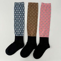 Chaussettes d'équitation professionnelles personnalisées avec logo, respirantes, durables et renforcées