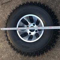 Ensemble de pneus et jantes compactes pour ATV, kart et buggy de petite taille, idéal pour les sentiers étroits