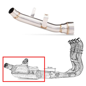ท่อเชื่อมต่อไอเสียรถจักรยานยนต์ CHMotor รุ่น S1000F <span class=keywords><strong>GSX</strong></span>-S 1000 <span class=keywords><strong>GSX</strong></span>-S <span class=keywords><strong>1000F</strong></span> สำหรับ Suzuki GSXS1000 <span class=keywords><strong>GSX</strong></span> ปี 2015-2021 - Product Image 5