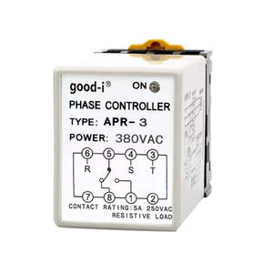 Relais de protection de séquence triphasée APR-3 APR-4, prévient la perte de phase et le cycle inversé pour les moteurs/systèmes de moteurs - Product Image 1