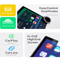 Radio Universal para Auto, Reproductor de DVD Multimedia Diamond, Sistema de Infoentretenimiento 2k, Cámara de 360°, Pantalla Táctil Vertical, Estéreo para Auto Android