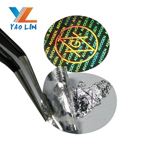 홀로그램 보안 라벨: 스크래치 오프 코드, 3D, 위조 방지, 변조 방지, 핫 스탬프, 사용자 정의 가능. - Product Image 4