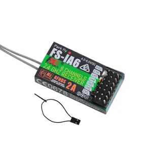 FlySky FS-iA6 6 Channels 6CH 2.4GHz AFHDS 2A Receiver For FlySky FS-GT2E, FS-GT2F,FS-GT2G, FS-i10,FS-i8,FS-i6S,FS-i6X,FS-TH9X