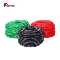 Fabricante de China, plástico PP competitivo, tubo de alambre aislado Flexible, protección en espiral, cubierta de manguera hidráulica, protector de árbol en espiral
