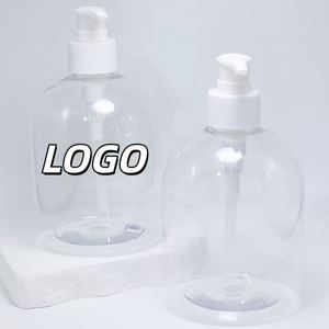 Botella de Plástico Transparente con Bomba para Desinfectante de Manos, Gel de Ducha, Loción Corporal y Productos para Mascotas, 300ml 500ml, Venta al Por Mayor - Product Image 5