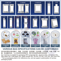 Venta de fábrica, bolsa prefabricada automática, café, leche, barbacoa, máquina de envasado en polvo Masala, máquina de llenado Ziplock Doypack