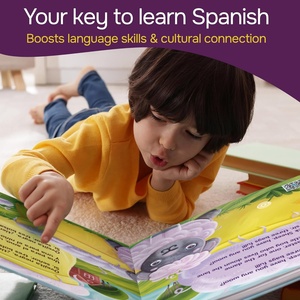 Livre sonore de comptes-rendus espagnols pour enfants, jouets éducatifs, 6 chansons traditionnelles, jouet d'apprentissage interactif pour enfants - Product Image 4