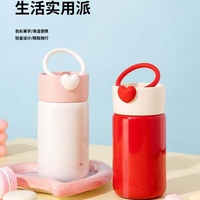 YINUO KF-098 Nouveau Modèle Gobelet Isotherme à Double Paroi en SUS316 Sans BPA Anti-fuite 200ml/280ml avec Poignée Portable pour Voyage